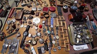 БАРАХОЛКА СЕРЕБРЯНЫЕ ЧАСЫ с КЛЮЧИКОМ