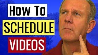 How To Schedule A YouTube Video Upload