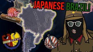 Brazilian Warlord Era is Ended by Japanese Brazil! Red Flood- Hearts of Iron 4