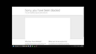 Sorry, you have been blocked You are unable to access discord.com (im raging rn fr fr) check comment