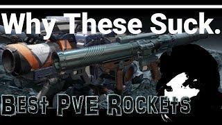 Best Rocket Launchers IN GAME (PvE) - EVERYTHING ROCKETS - PERKS  -  Destiny 2 OPULENCE