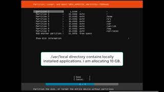 Manual Partitioning of HardDisk in Ubuntu Server 18.04 LTS in VirtualBox 5.2 for Beginners.