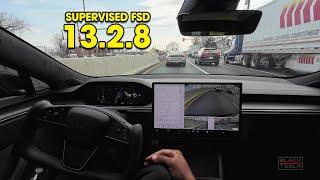 Tesla FSD Supervised 13.2.8 - Latest Tesla News