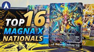 TOP 16 Nationals by the BEST Magnamon X-Antibody Player in NA! Deck Profile & Combo | Digimon TCG