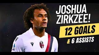 Joshua Zirkzee - All 12 Goals & 6 Assist for Bologna 2023/24 Season | Welcome Manchester United