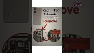 #Redmi 13c auto restart Problem # ava's mobile solutions @ Arun
