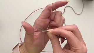 German Twisted Cast On - Crazy Sock Lady Tutorial