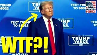 Trump's 40 MINUTE BRAIN GLITCH On Stage STUNS THE WORLD!