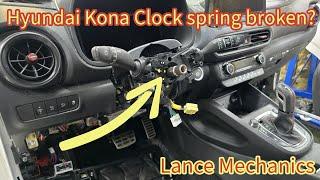 Is this clock spring broken? 2022 hyundai kona