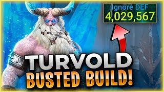 The Number 1 NUKER!! MIND BLOWING DAMAGE! Raid: Shadow Legends Turvold Best Build