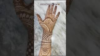 Front hand design#easy designs#learn with me#mehndi