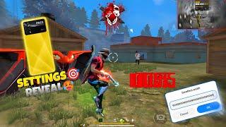 Free Fire Highlights Poco X4 Pro 5G  Dpi + Settings ️ + Skills   Poco X4 Pro Free Fire Gameplay 