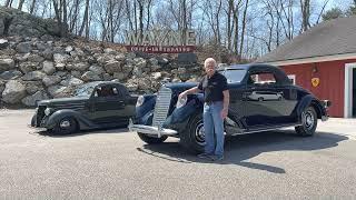 Wayne Carini's Lincoln Model K and 1936 Ford hotrod - more similar than you might think!