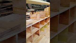 Make boxes inside the pigeon house #pigeon #голубь #حمامة #kalapati #pigeonlover #woodwork #pet