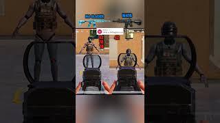 M416 Glacier vs M416 damage  #pubgmobile #bkrtt #pubgtipsandtricks