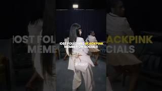 Most followed BLACKPINK member on socials #blackpink #kpop #blink