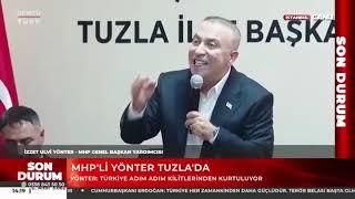 MHP GENEL BAŞKAN YARDIMCISI İZZET ULVİ YÖNTER TUZLA’DA KİTABIN ORTASINDAN KONUŞTU