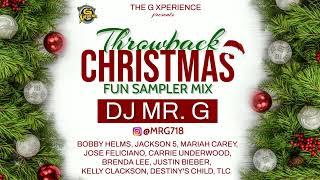 DJ Mr. G - Throwback Christmas Fun Sampler Music Mix