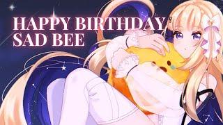Sad Bee Turns 1. Let's Bake Him a Honey Cake! & OffKai Chit Chat! [Handcam]