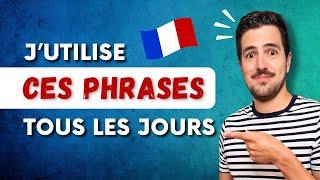  Les PHRASES du Quotidien | Le VRAI français de tous les jours | Améliore ton VOCABULAIRE