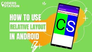 How to use Relative Layout in Android | Relative Layout in Android Studio | Relative Layout Example