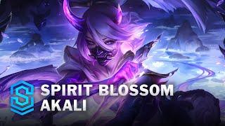 Spirit Blossom Akali Skin Spotlight - League of Legends