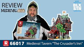 REOBRIX 66017 Medieval Tavern "The Crusader's Inn" European Century ▶️ REVIEW & HISTORY  ️ 4K