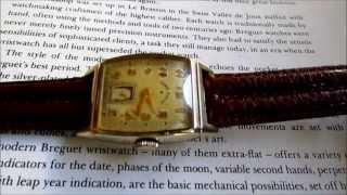 Lord Elgin vintage wristwatch 1938s