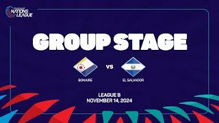 Bonaire vs El Salvador | 2024/25 Concacaf Nations League