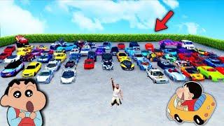 Shinchan Became Riches Persian in GTA 5 | SHINCHAN and FRANKLIN Stealing Supercars in GTA 5 [Hindi]