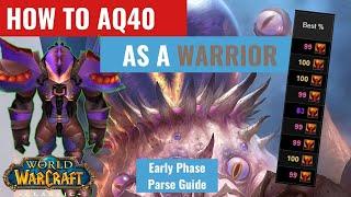 How To DPS/Parse in AQ40 as Fury Warrior - Early Phase Guide