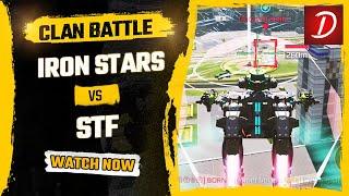  Iron Stars vs STF Clan Squad Battle : Shenzen Map : War Robots WR