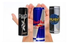 Энергетики 3 :  Bullit , Adrenaline rush, Red bull (Обзор)