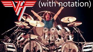 Van Halen Jamie’s Crying drum intro sampled in Wild Thing by Ton Loc lesson