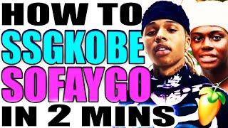 How to Sound like SOFAYGO & SSGKOBE IN 2 MINS (Tutorial) FL Studio