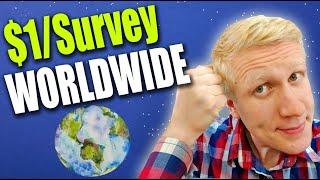 This Survey Site Pays $1/Survey to My YouTube Subscribers WORLDWIDE