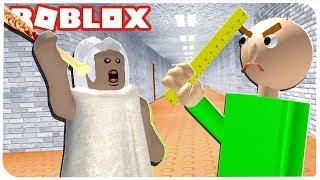 БАЛДИ ПРОТИВ БАБУШКИ ГРЕННИ !!! | ROBLOX ПО РУССКИ | | Роблоксер Альберт