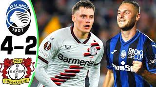 Atalanta vs Bayer Leverkusen 4-2 - All Goals and Highlights - 2024  THE FINAL