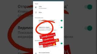 Память толтырмау үшін не істейміз?  Whatsapp- тағы фото, видеоларды галереяда сақтамау үшін