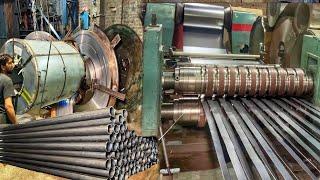 How to Make Stainless steel Pipe in factory | Manufacturing process of stainless steel pipe