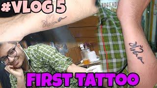 First tattoo of my life | vlog 5 | Ritesh Sharma Vlogs | 