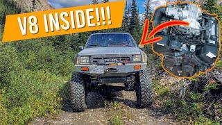 The INSANE Story of my V8 Swap Toyota name BURNT TOAST!