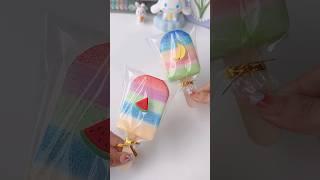 Diy Squishy Ice-cream #shorts #art #diy #craft#youtubeshorts