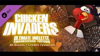 Chicken Invaders Ultimate Omelette Thanksgiving Edition All Bosses + Credits (Veteran)