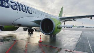 TRIP REPORT | Air Baltic (ECONOMY) | Airbus A220 | Riga (RIX) - Barcelona (BCN)