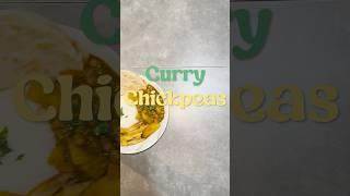 Curry Chickpeas  #vegan #veganrecipes #caribbeanvegan #plantbased