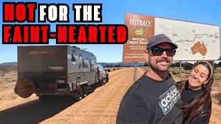 WE TAKE A WILD SHORTCUT.. Outback Travel - Great Central Road