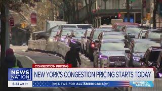 Driving in NYC to cost more with congestion toll beginning today | Morning in America