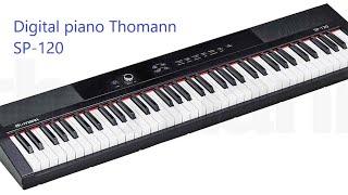 Digital piano Thomann SP-120  REVIEW. Best for that price   ΟΙΚΟΝΟΜΙΚΟ Thomann SP-120 με 185 € ⏳