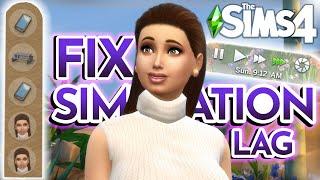 You need to try this SIMS 4 LAG FIX MOD in 2021! HOW TO FIX SIMULATION LAG IN SIMS 4? TS4 TUTORIAL